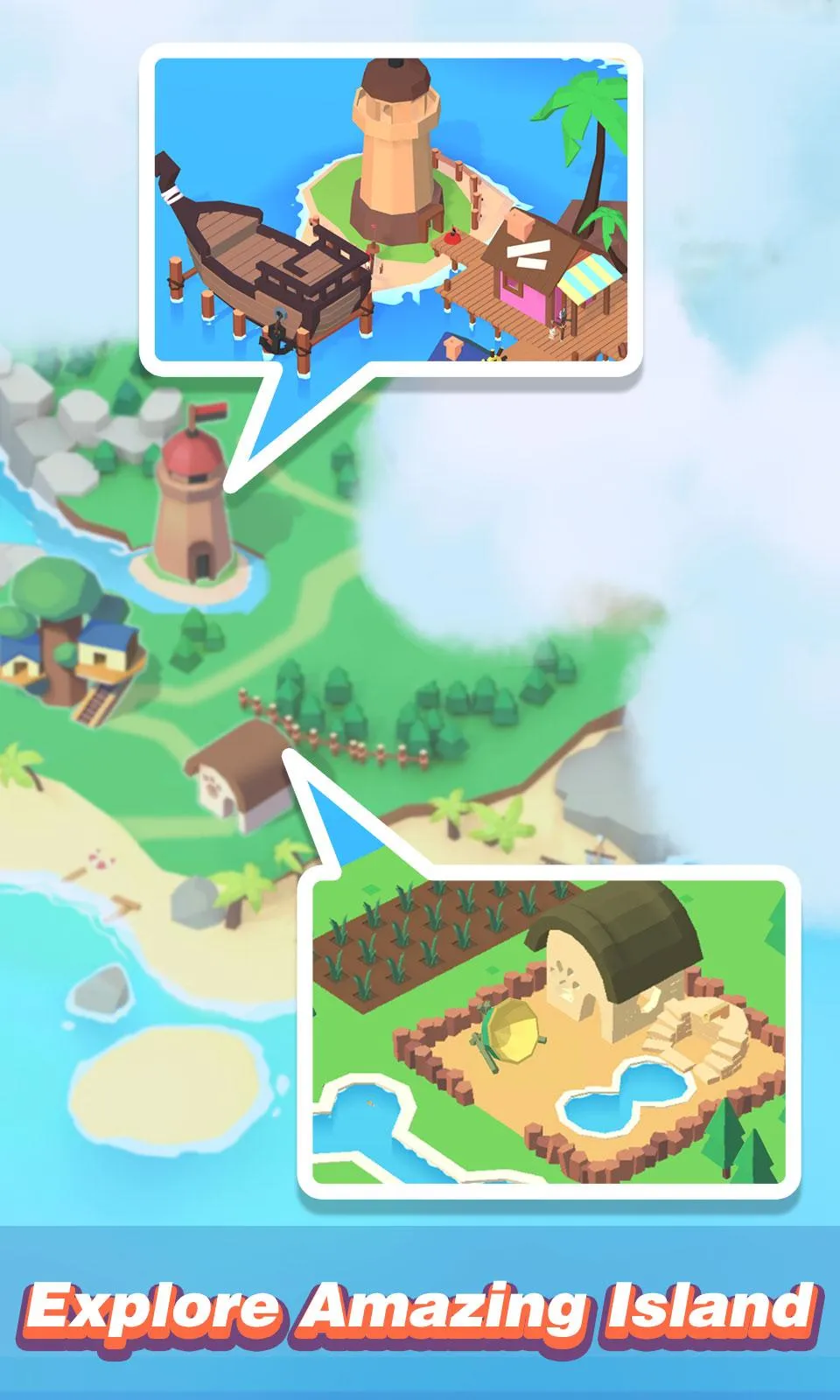 Idle Island: Build and Survive [мод: много денег] Screenshot 5