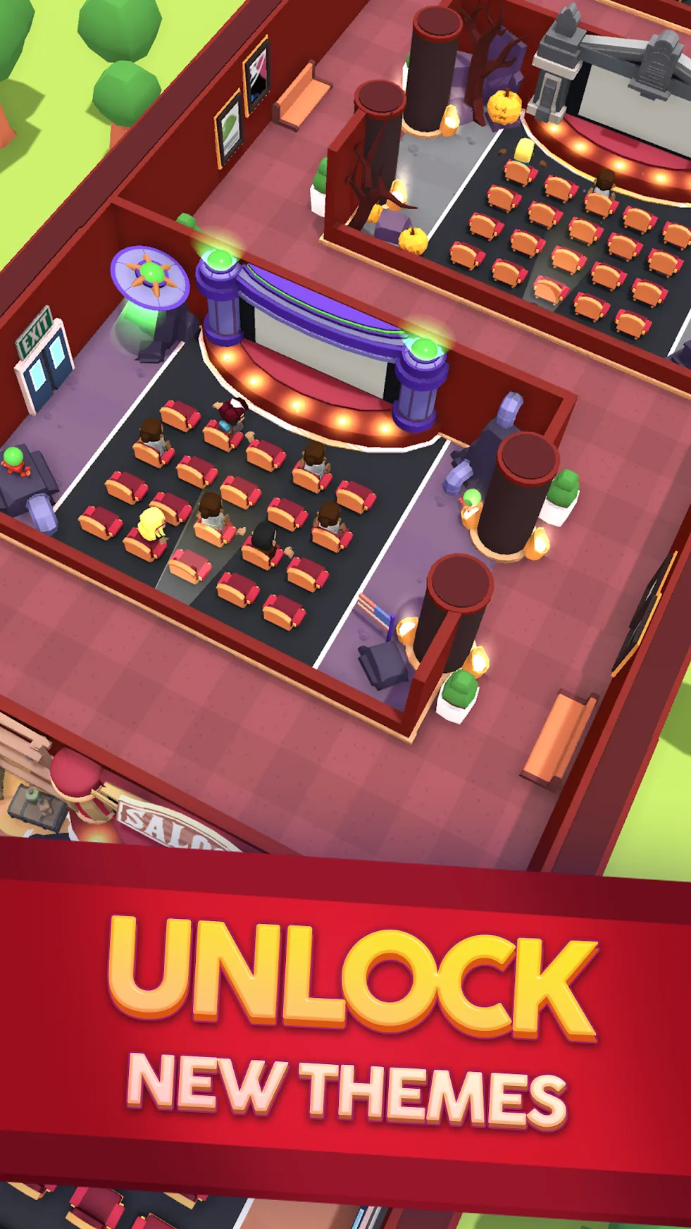 Cinema Tycoon [мод: бесплатные улучшения] Screenshot 3