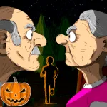 Скачать MOD Grandpa And Granny Two Night Hunters [мод: бесплатные покупки] на Андроид