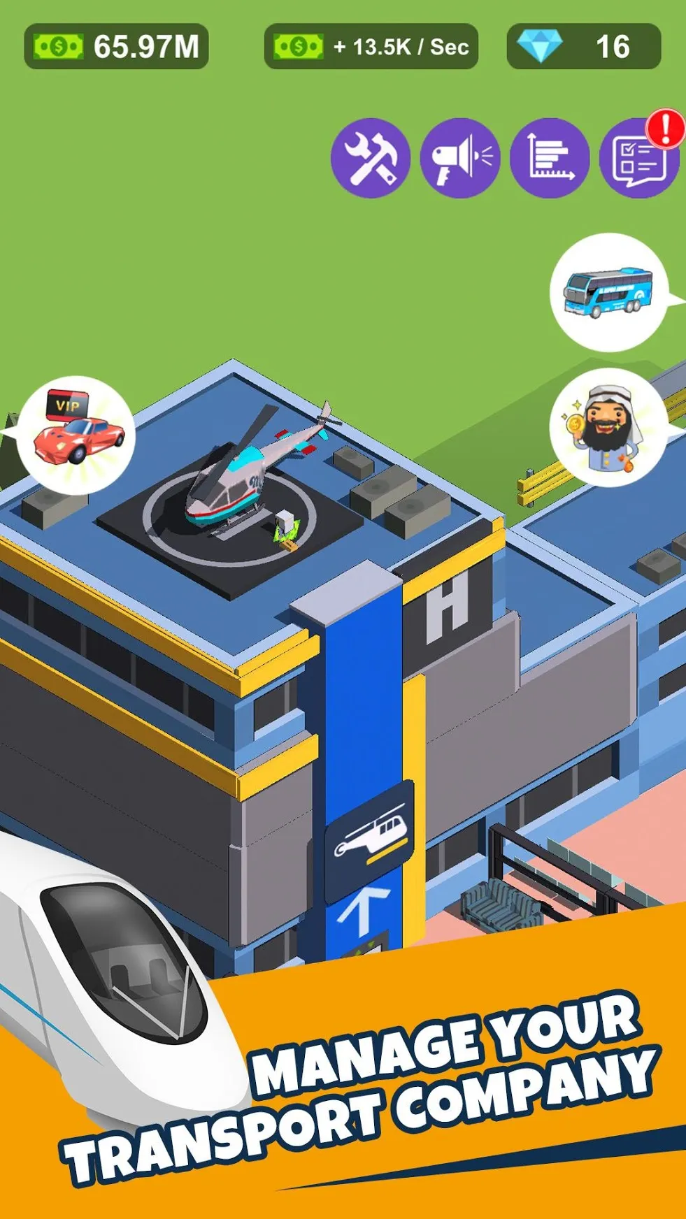 Traffic Empire Tycoon [мод: много денег] Screenshot 4