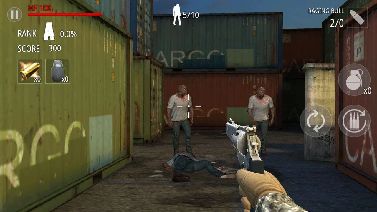 Отстрел зомби : FPS v1.5.2 APK Мод (Много патронов) Screenshot 4 Отстрел зомби : FPS v1.5.2 APK Мод (Много патронов) Screenshot 4