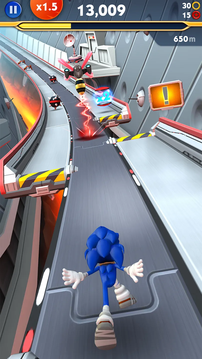 Sonic Dash 2: Sonic Boom Run v3.21.0 APK Мод (Много денег) Screenshot 3 Sonic Dash 2: Sonic Boom Run v3.21.0 APK Мод (Много денег) Screenshot 3