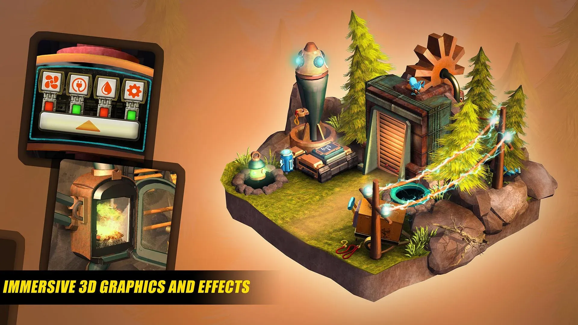 Tiny Robots Recharged v1.74 APK Мод (Бесплатные покупки) Screenshot 1 Tiny Robots Recharged v1.74 APK Мод (Бесплатные покупки) Screenshot 1