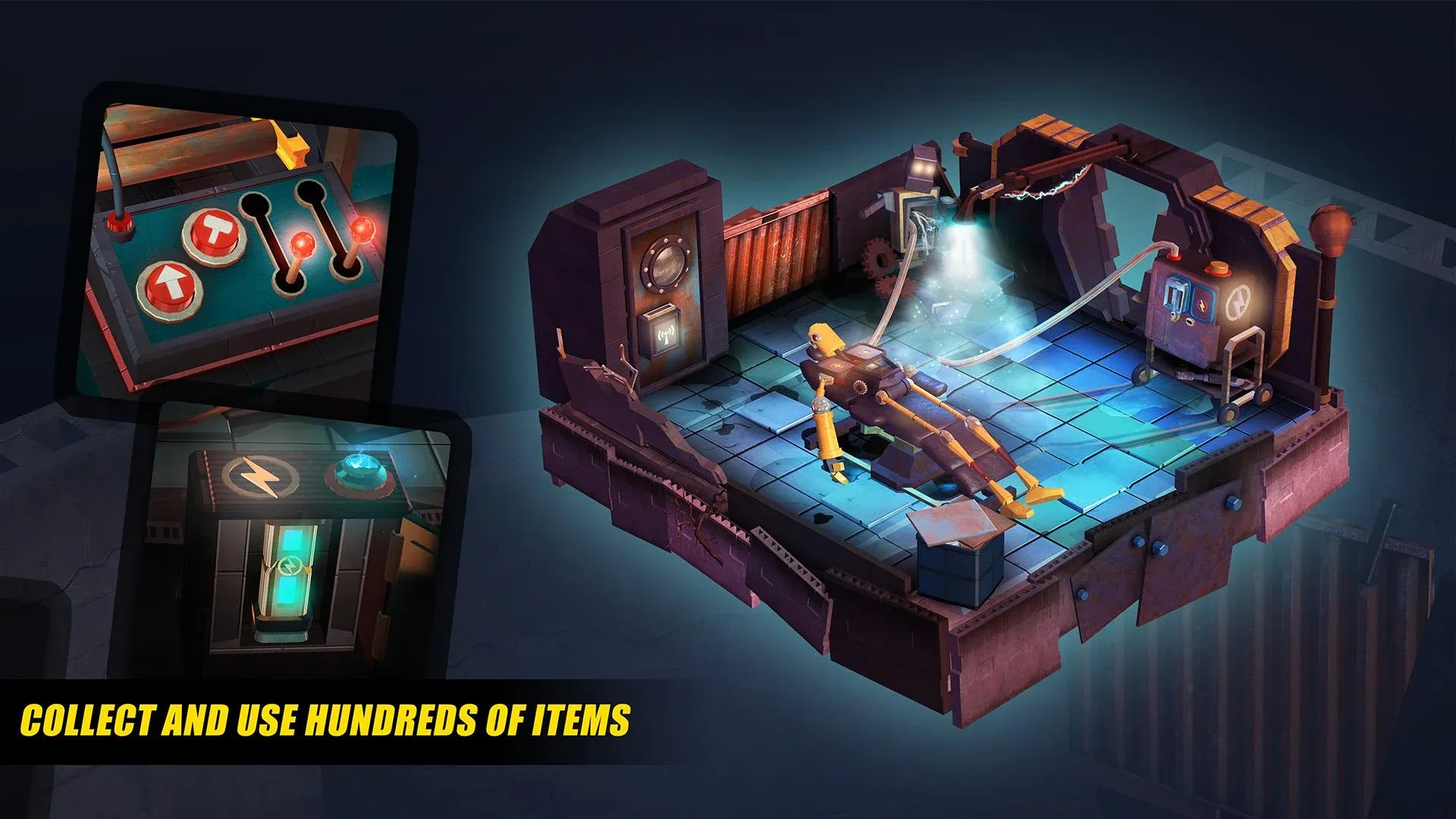 Tiny Robots Recharged v1.74 APK Мод (Бесплатные покупки) Screenshot 2 Tiny Robots Recharged v1.74 APK Мод (Бесплатные покупки) Screenshot 2