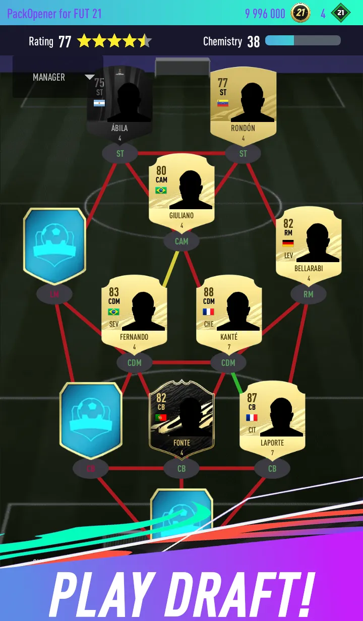 Pack Opener for FUT 21 [мод: много денег] Screenshot 3