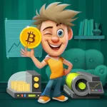Скачать MOD Майнер - симулятор биткоина [мод: много денег] на Андроид