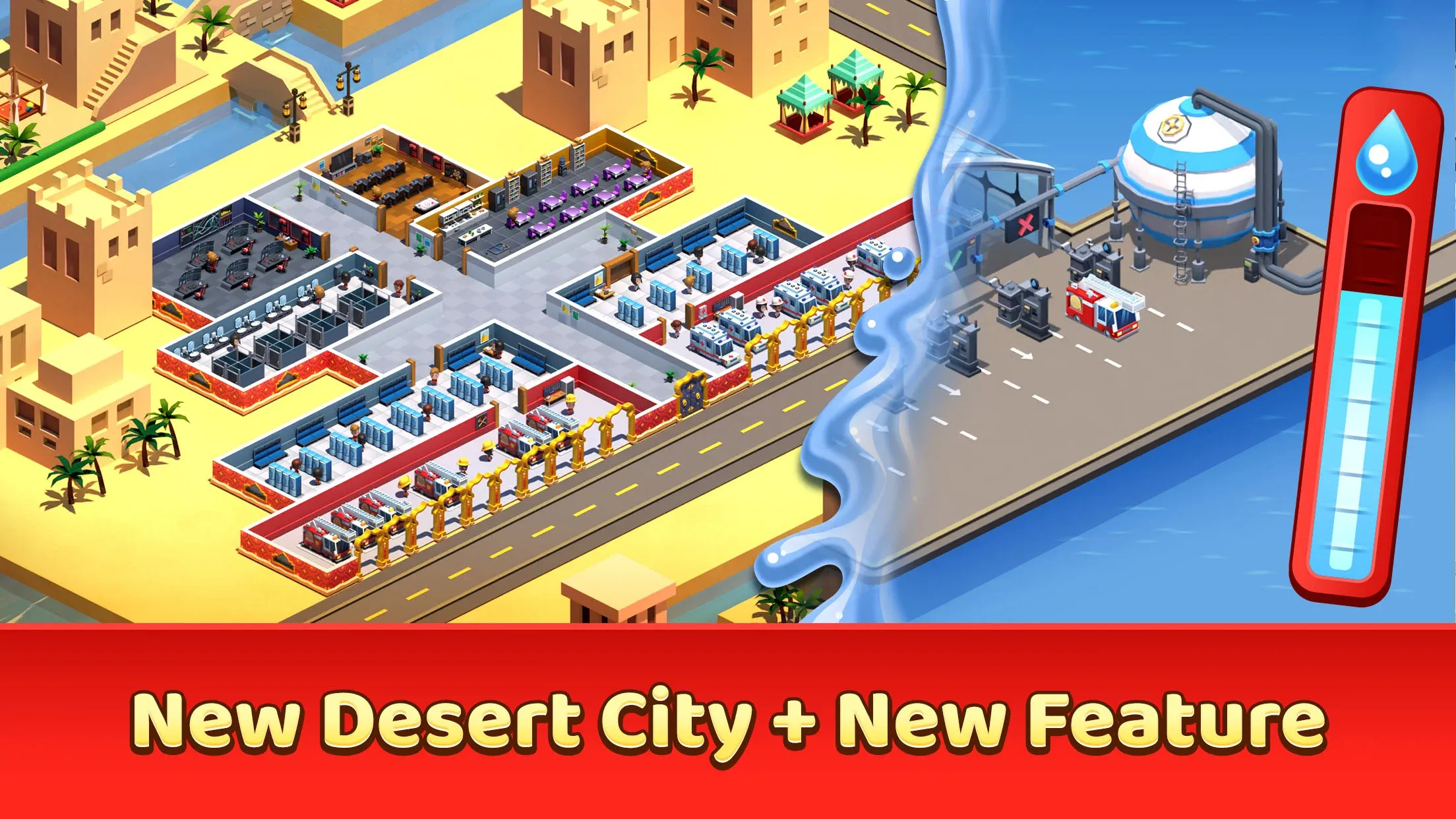 Idle Firefighter Tycoon v1.66.0 APK Мод (Много денег) Screenshot 1 Idle Firefighter Tycoon v1.66.0 APK Мод (Много денег) Screenshot 1