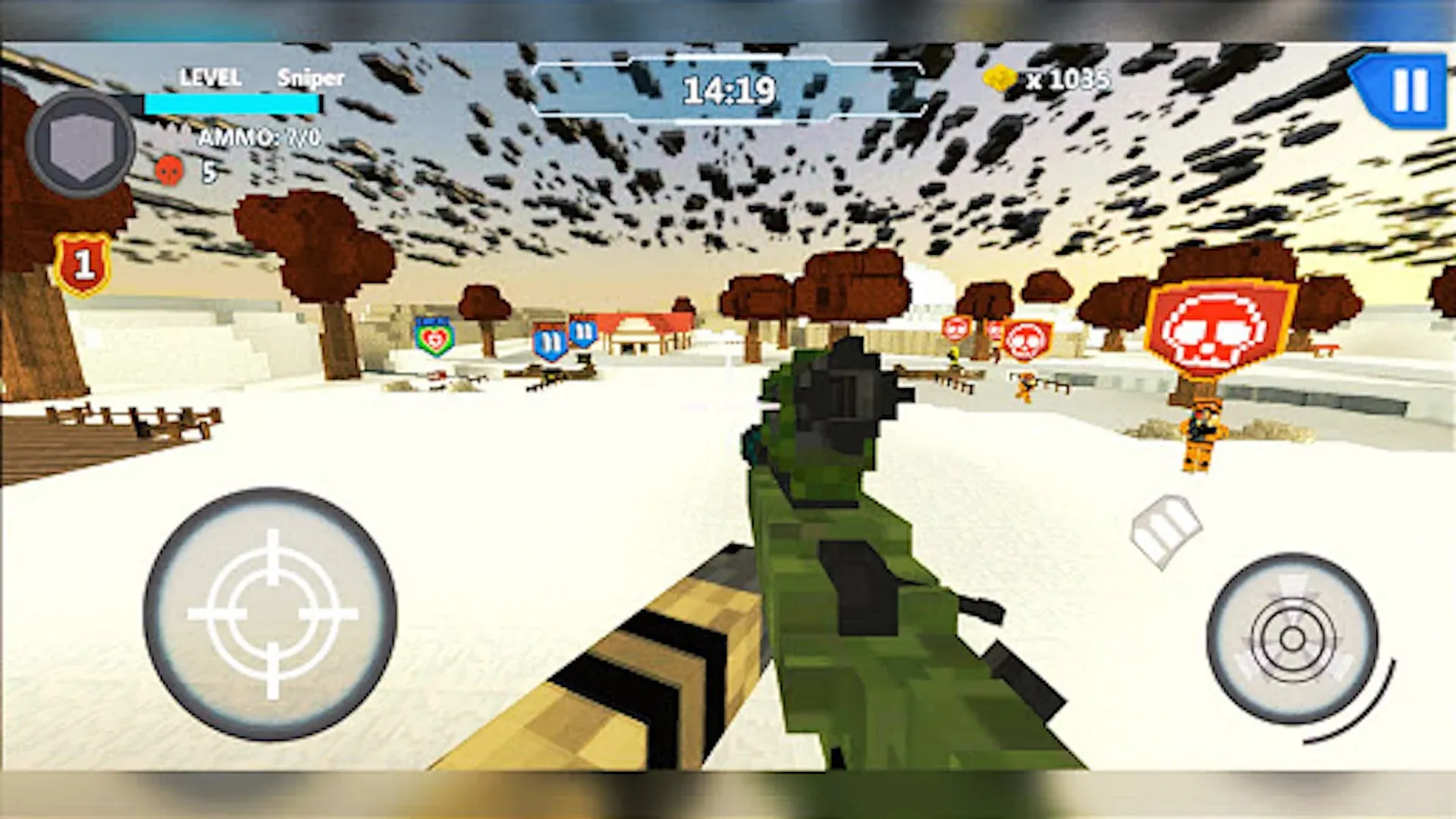 Cube Wars Battle Survival v1.91 APK Мод (Режим бога) Screenshot 4 Cube Wars Battle Survival v1.91 APK Мод (Режим бога) Screenshot 4