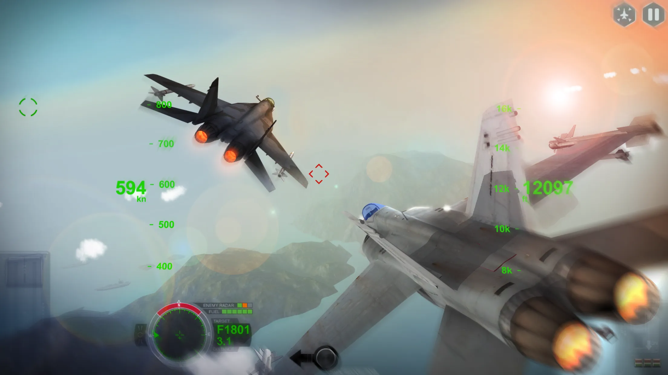 AirFighters v4.3.2 APK Мод (Меню, Разблокированы все самолёты) Screenshot 1