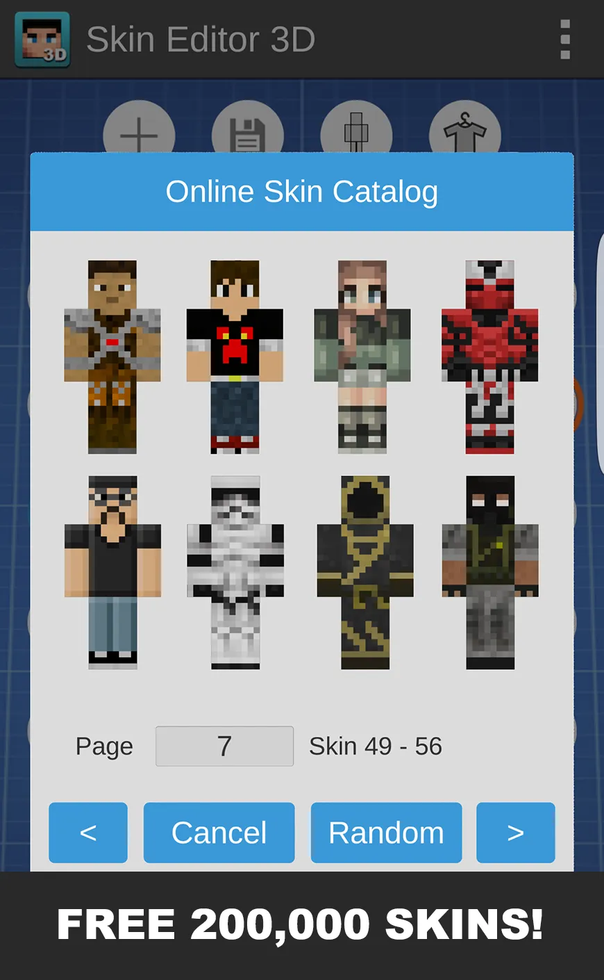 Skin Editor 3D for Minecraft Screenshot 2 Skin Editor 3D for Minecraft Screenshot 2