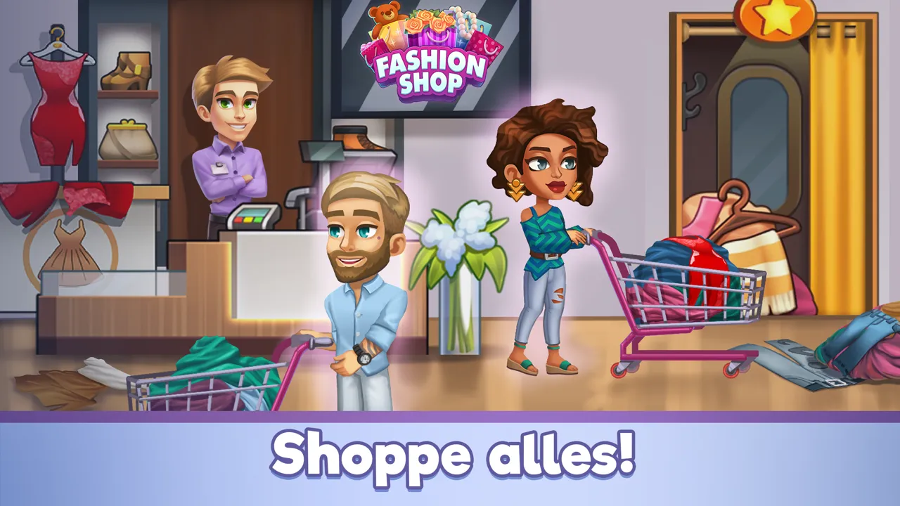 Fashion Shop Tycoon v1.10.13 APK Мод (Много денег) Screenshot 3 Fashion Shop Tycoon v1.10.13 APK Мод (Много денег) Screenshot 3