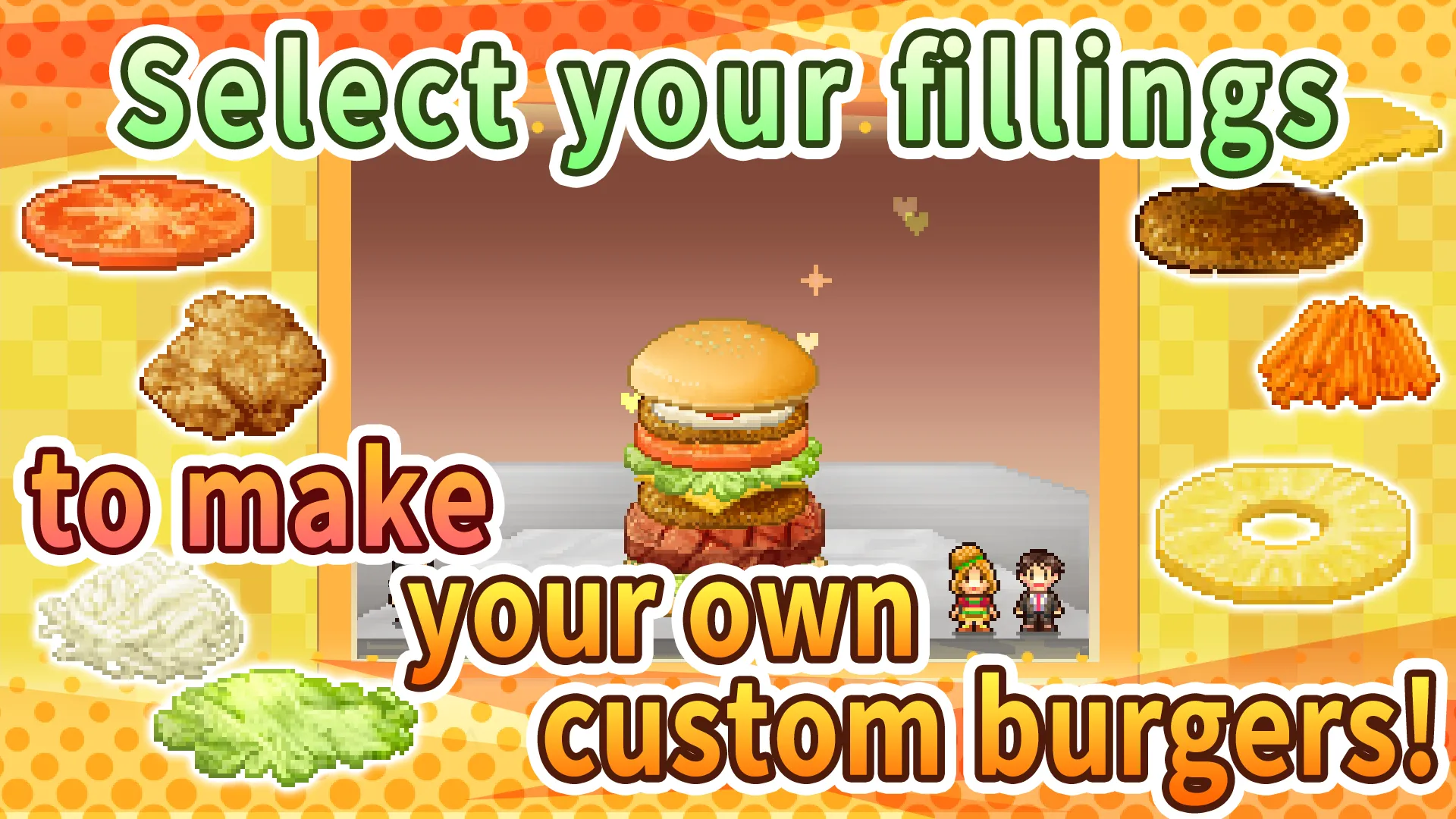 Burger Bistro Story v1.5.2 APK Мод (Меню, Много денег и бургеров) Screenshot 2
