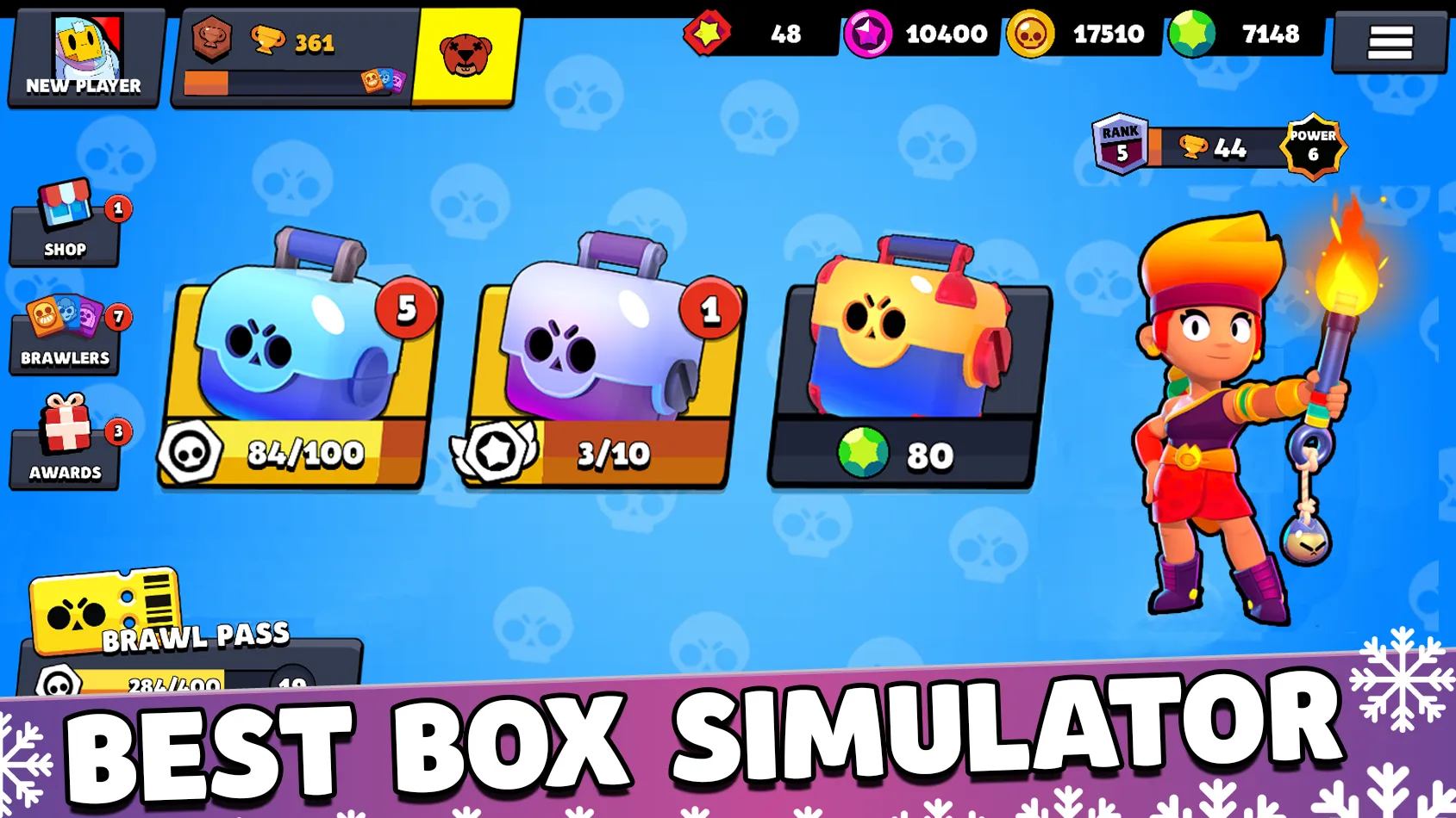 Бокс симулятор для Brawl Stars 2 d Бравл пасс BS Screenshot 1 Бокс симулятор для Brawl Stars 2 d Бравл пасс BS Screenshot 1