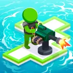 Скачать полную версию War of Rafts: Crazy Sea Battle [мод: много денег] на Андроид