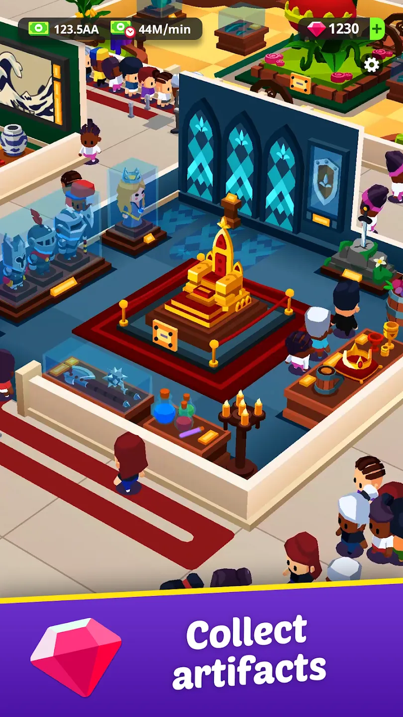Idle Museum: империя искусства v1.11.25 APK Мод (Много денег) Screenshot 3 Idle Museum: империя искусства v1.11.25 APK Мод (Много денег) Screenshot 3