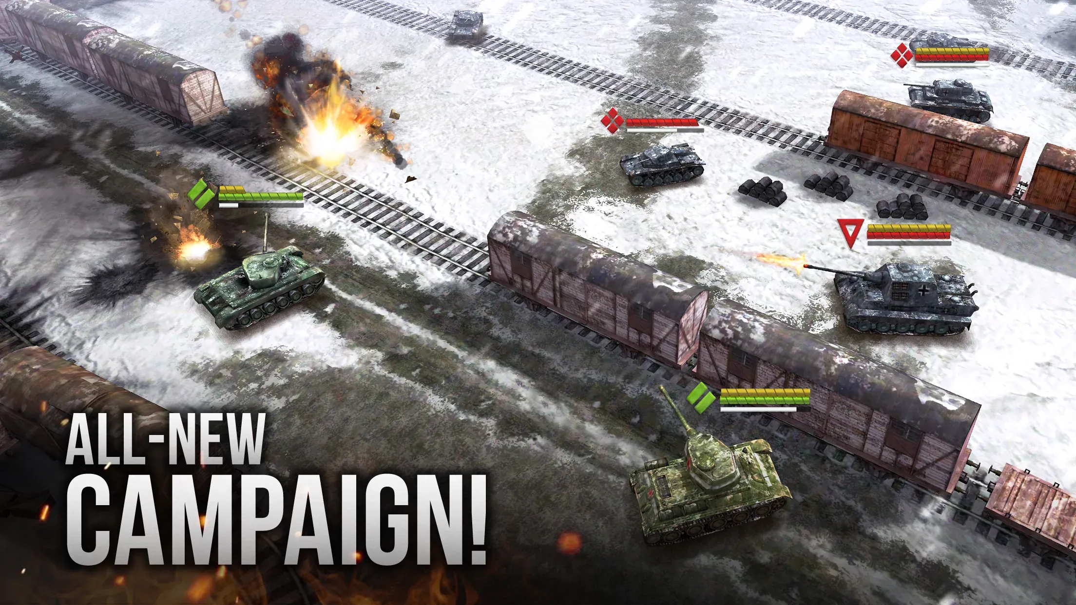 Armor Age: Стратегия про танки v1.320.395 APK Мод (Бесплатные улучшения) Screenshot 1