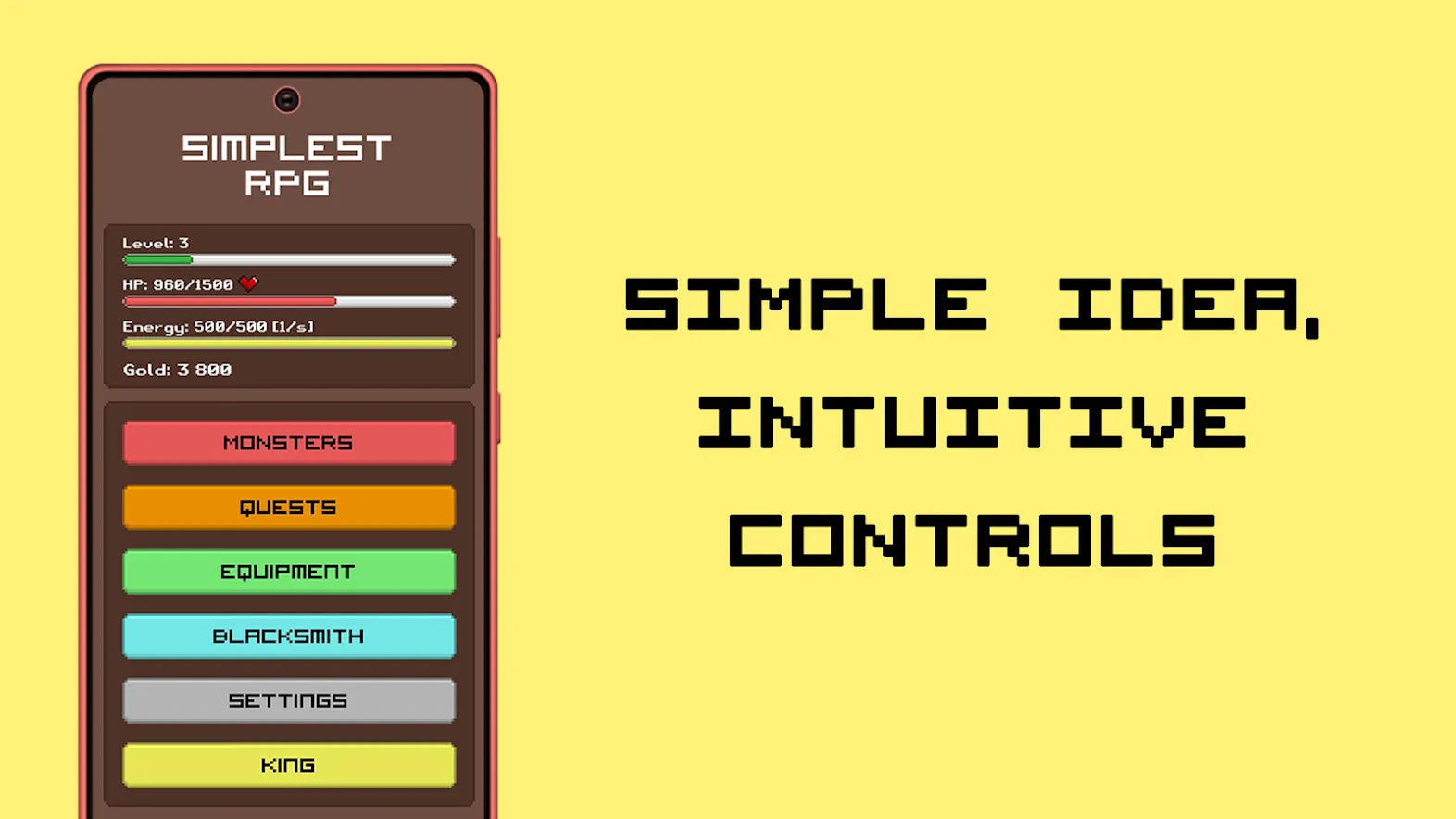 Simplest RPG - Text Adventure [мод: меню] Screenshot 1