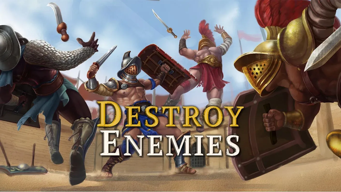 Gladiator Glory: Арена Дуэлей v1.5.2 APK Мод (Бесплатные покупки) Screenshot 1