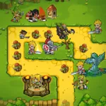 Скачать полную версию Defense Heroes: Defender War Tower Defense [мод: бесплатные покупки] на Андроид