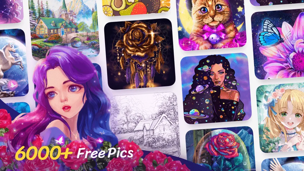 Colorscapes® - Color by Number v3.19.30 APK Мод (Много подсказок) Screenshot 1 Colorscapes® - Color by Number v3.19.30 APK Мод (Много подсказок) Screenshot 1