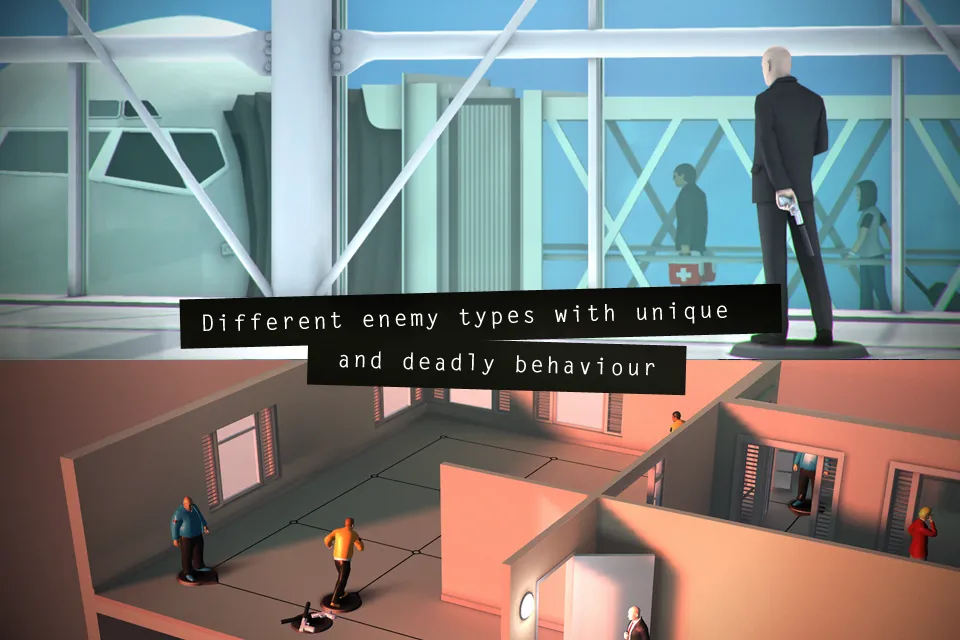 Hitman GO v1.17.2 APK Мод (Много подсказок) Screenshot 4