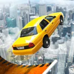 Скачать MOD Mega Ramp Car Jumping [мод: много денег] на Андроид