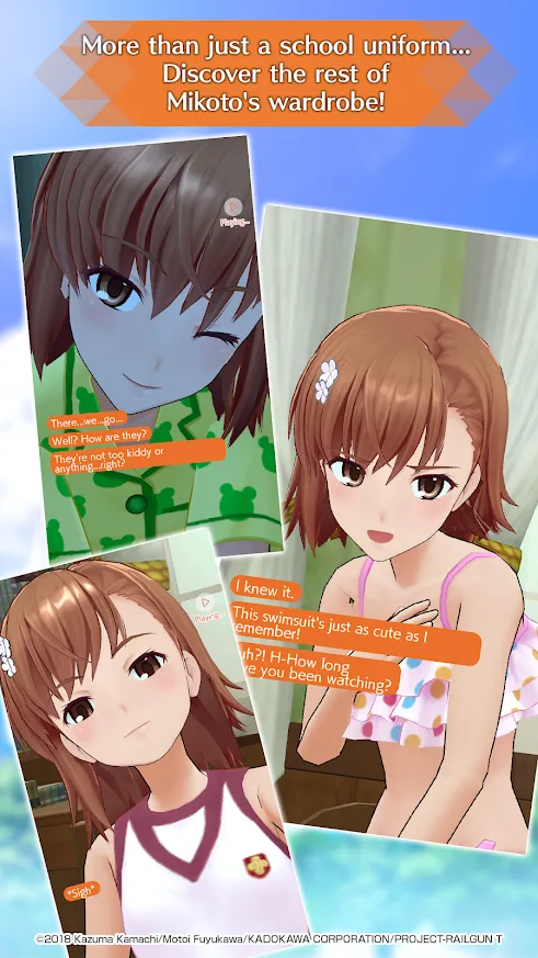 A Certain Scientific Railgun: Spectrum Story Screenshot 3 A Certain Scientific Railgun: Spectrum Story Screenshot 3