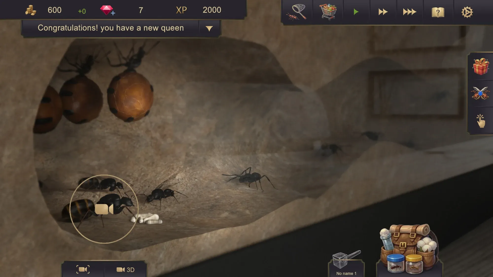 Ant Sim Tycoon v3 APK Мод (Меню, Много денег) Screenshot 3 Ant Sim Tycoon v3 APK Мод (Меню, Много денег) Screenshot 3