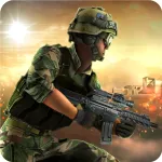 Скачать полную версию FPS Commando Game - BattleOps [мод: режим бога] на Андроид