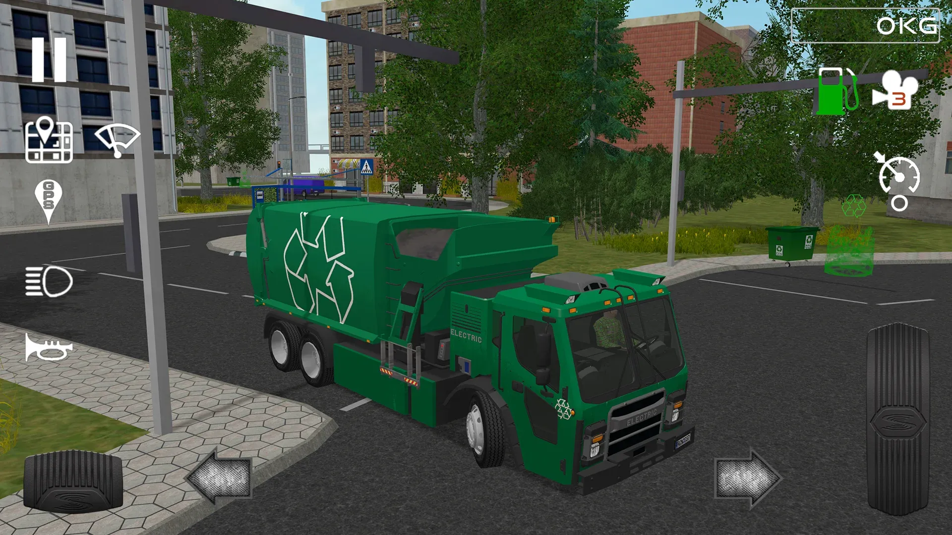 Trash Truck Simulator v1.7.1 APK Мод (Бесплатные покупки) Screenshot 2 Trash Truck Simulator v1.7.1 APK Мод (Бесплатные покупки) Screenshot 2