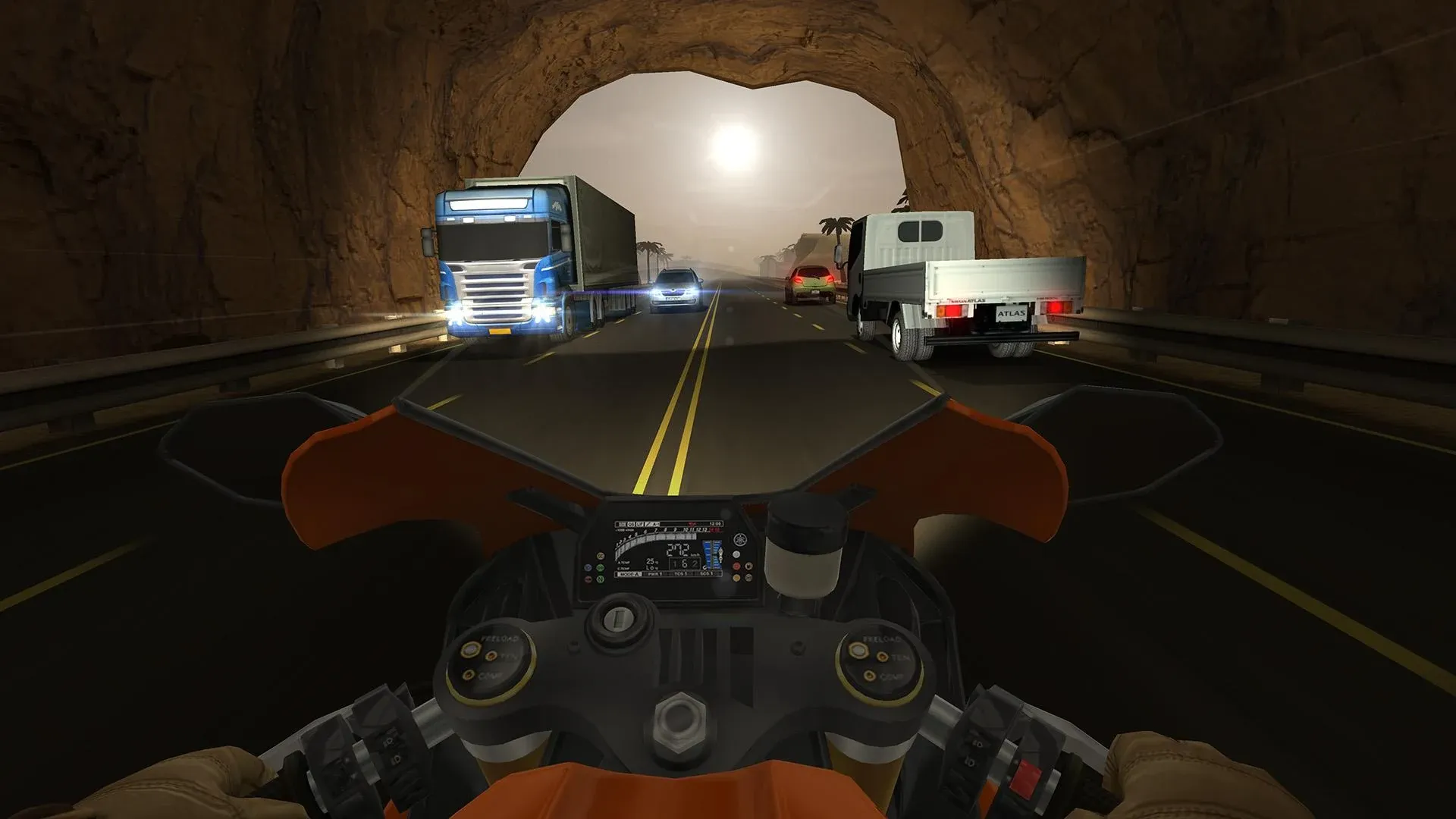 Traffic Rider v2.11 APK Мод (Много денег) Screenshot 4