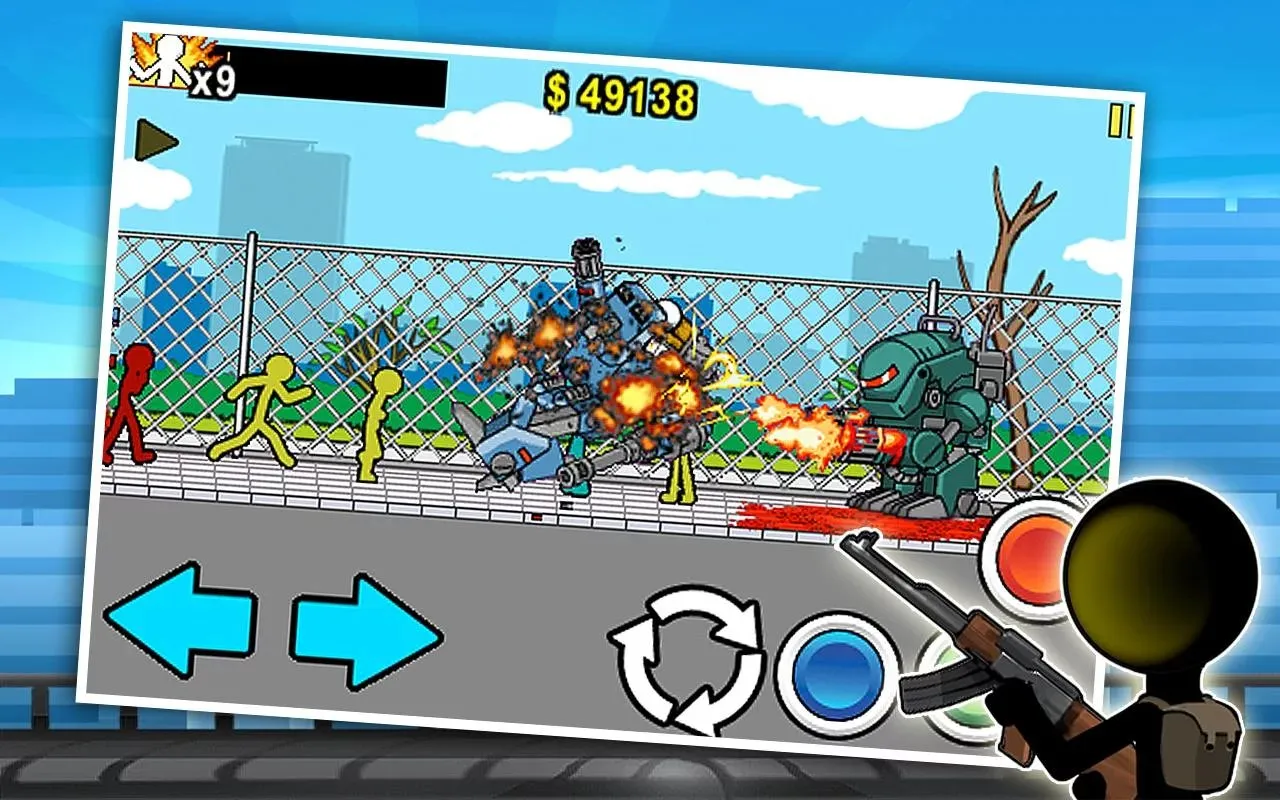 Anger of Stick 2 [мод: много денег] Screenshot 3