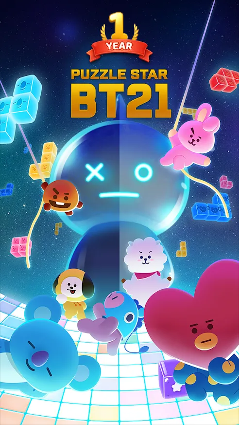 PUZZLE STAR BT21 Screenshot 1