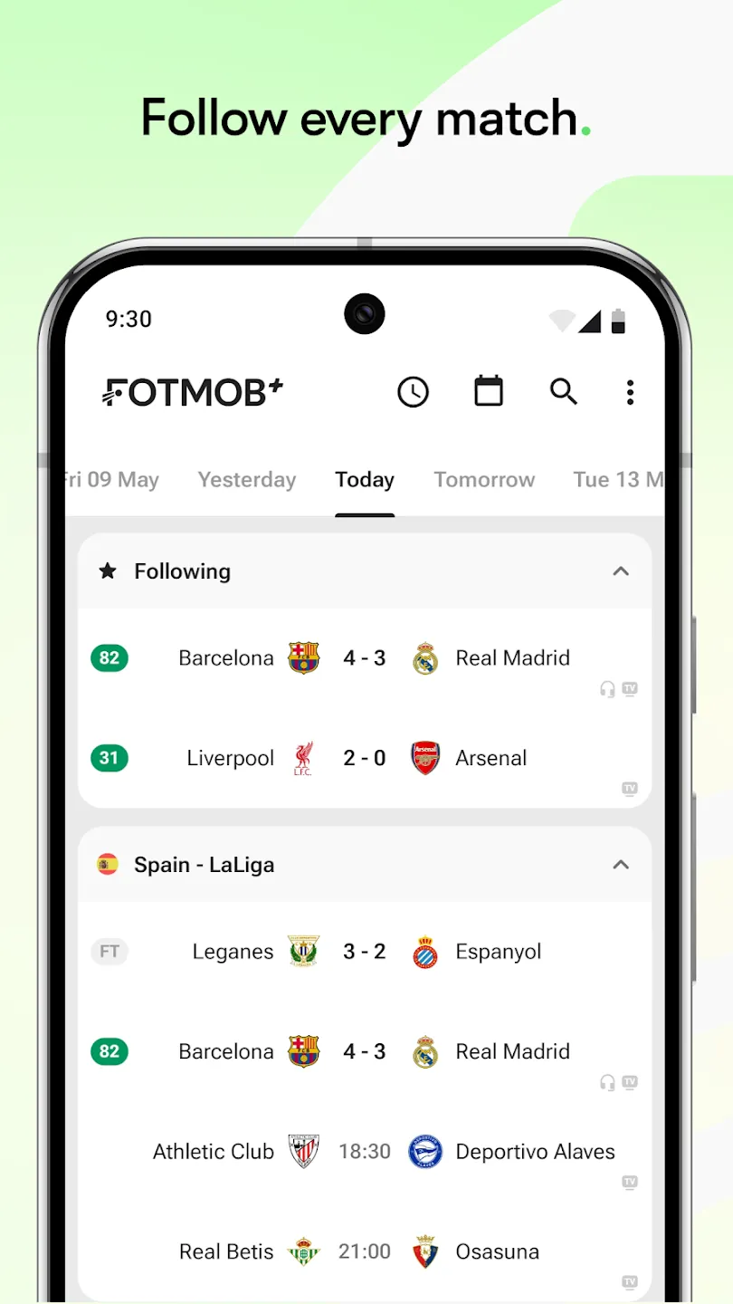FotMob Pro v231.16617.20260506.rc APK Мод (Всё открыто, Premium) Screenshot 1 FotMob Pro v231.16617.20260506.rc APK Мод (Всё открыто, Premium) Screenshot 1