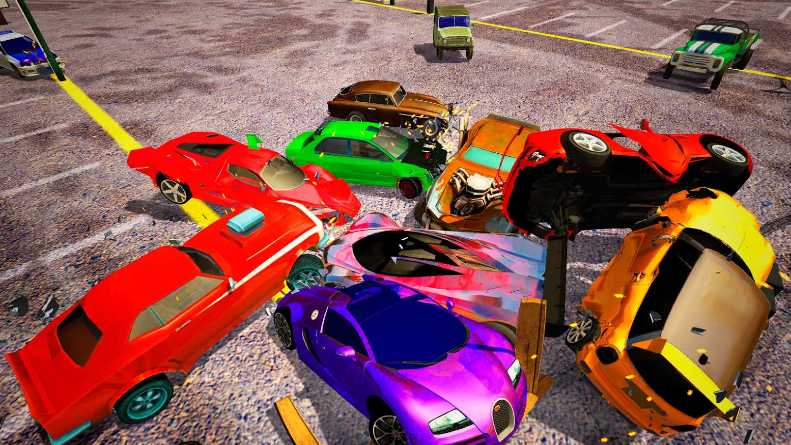 Derby Demolition Simulator Pro [мод: много денег] Screenshot 2