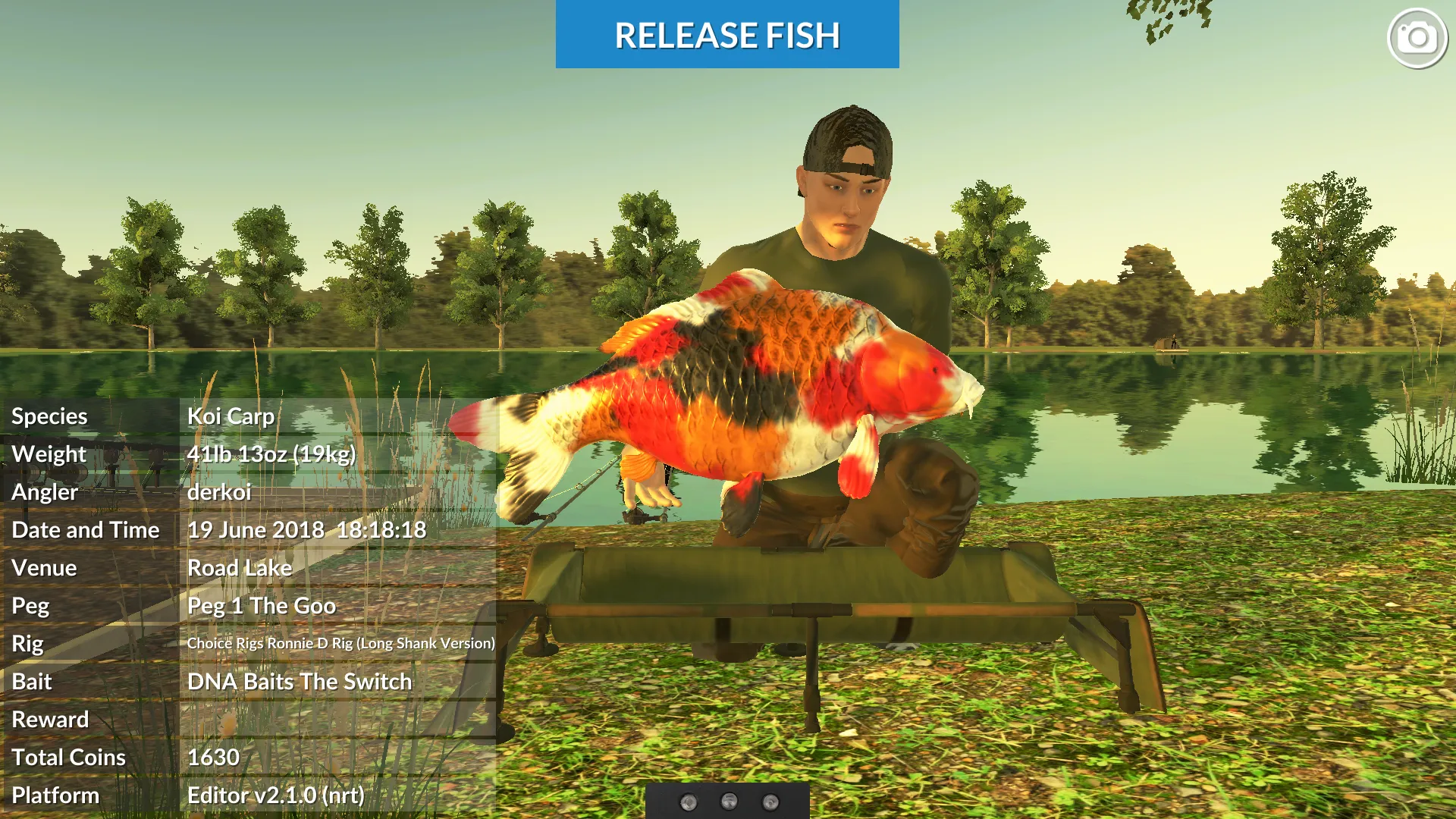 Carp Fishing Simulator v3.1.3 APK Мод (Много денег) Screenshot 1