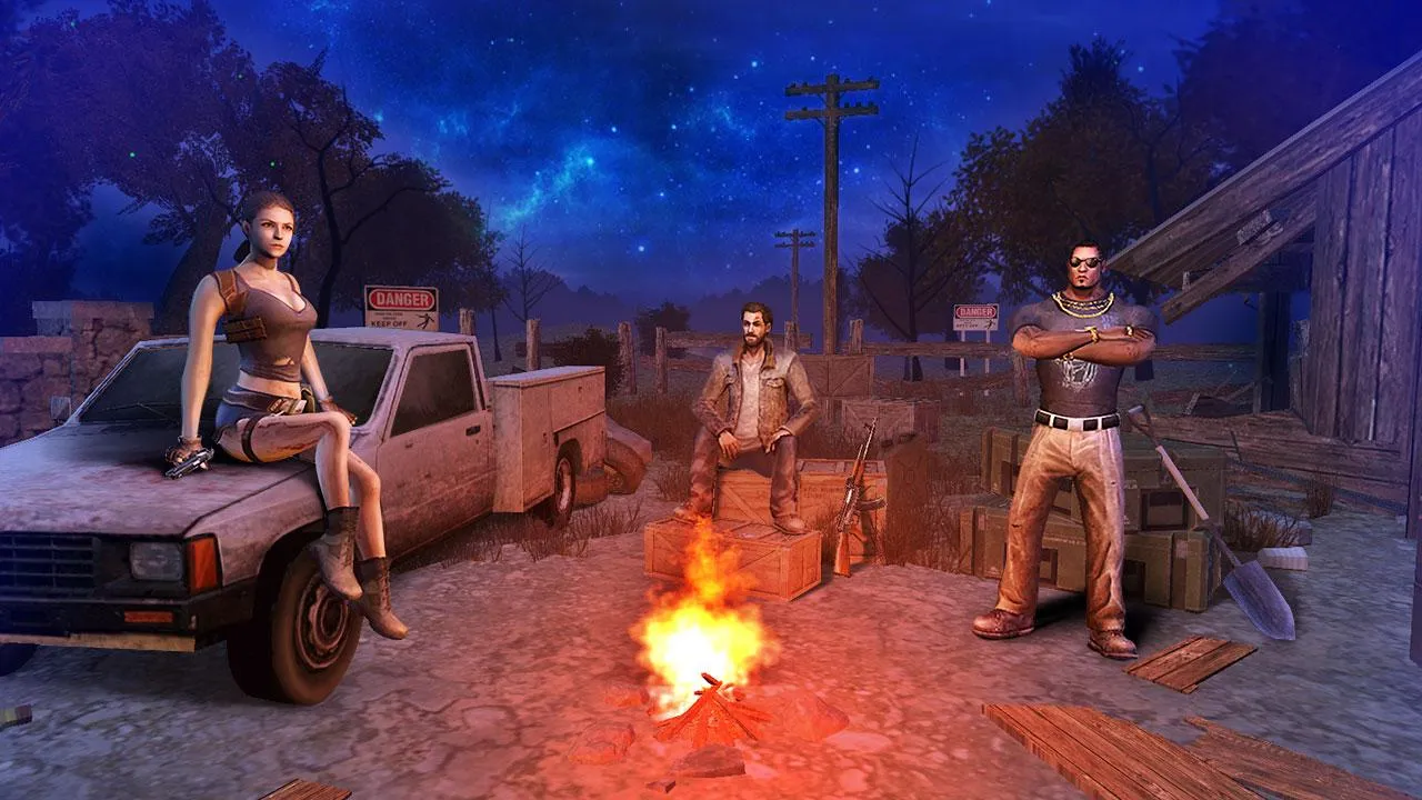 Death City: Zombie Invasion [мод: много денег] Screenshot 3
