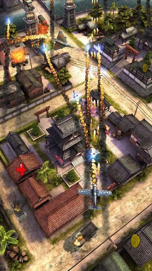 AirAttack 2 - Airplane Shooter [мод: много денег] Screenshot 3