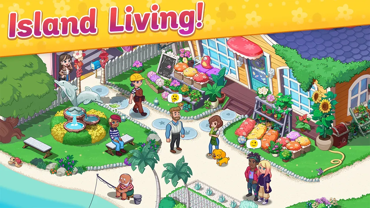 Ohana Island: Blast & Build v2.4.0 APK Мод (Много ходов) Screenshot 3