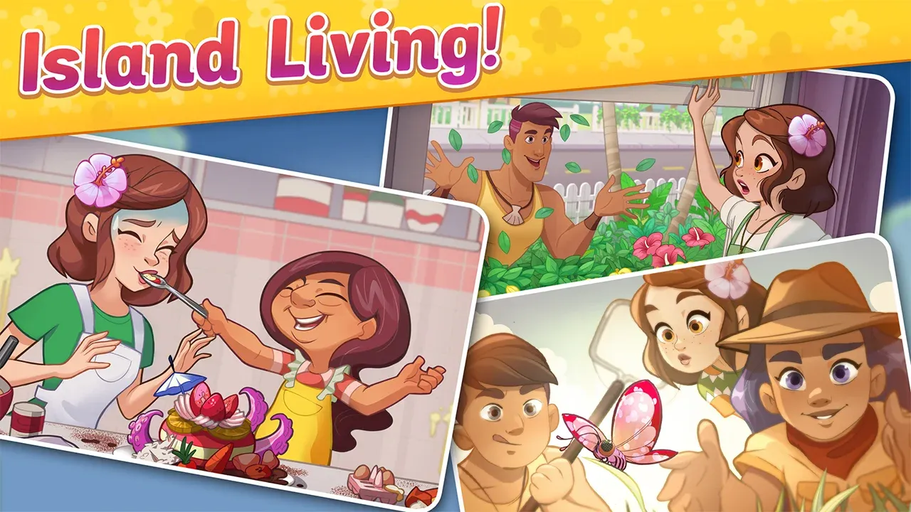 Ohana Island: Blast & Build v2.4.0 APK Мод (Много ходов) Screenshot 4