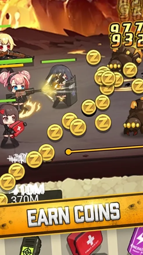 Merge Rush Z [мод: много денег] Screenshot 3