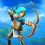Взломанный Tiny Archers Мод (Меню, Много денег, Множитель опыта) на Андроид