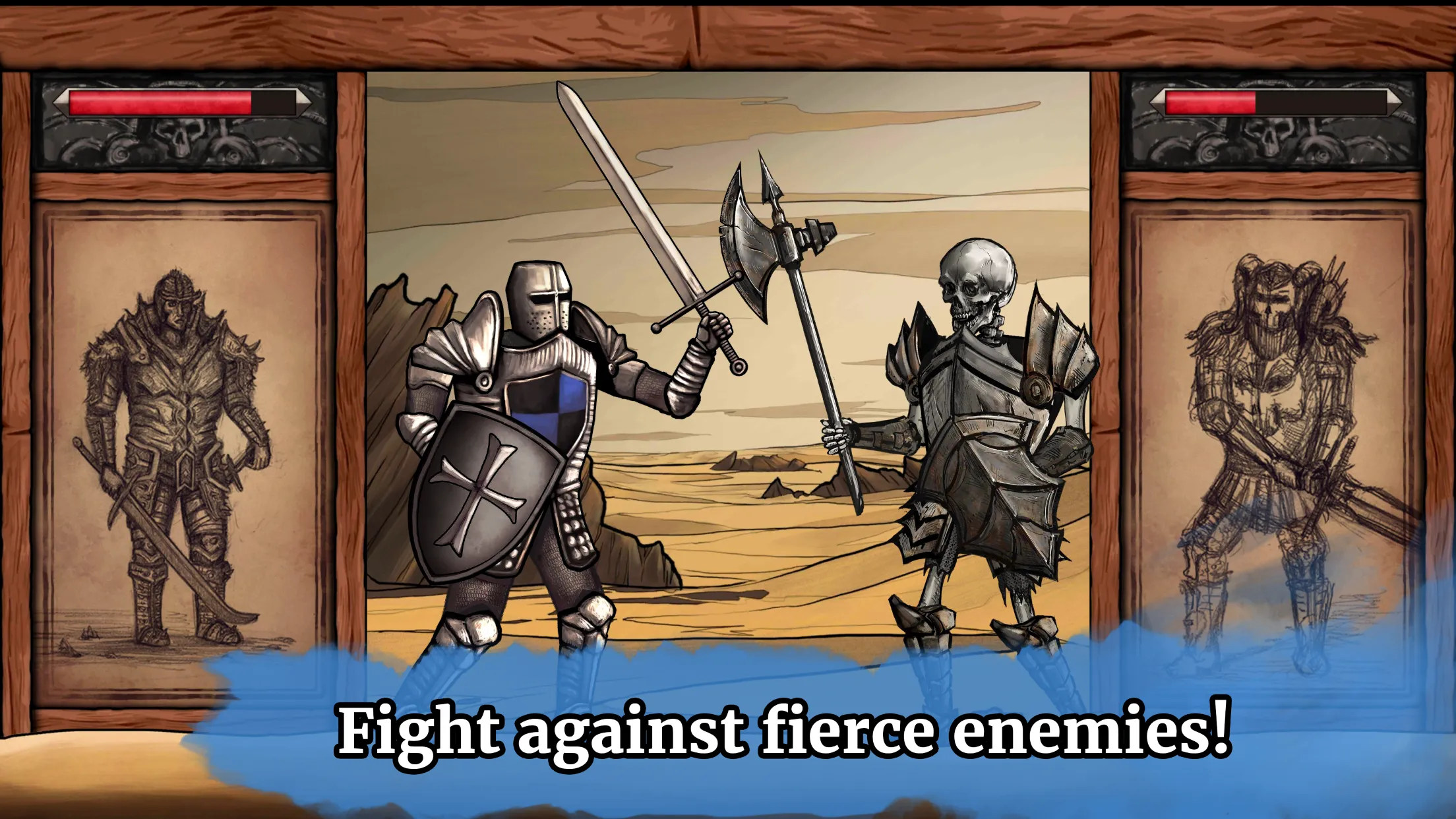 Paladin's Story: Offline RPG v1.3.18 APK Мод (Много денег) Screenshot 1