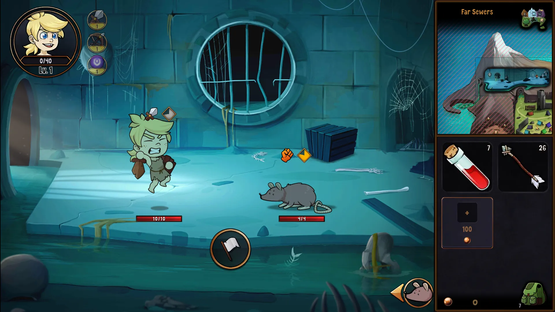 Hero Tale - Idle RPG v1.4.18 APK Мод (Меню, Много денег) Screenshot 1