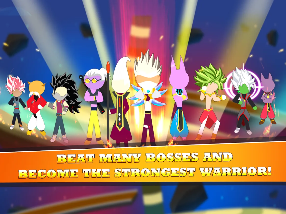 Stick Super Fight [мод: много денег] Screenshot 5