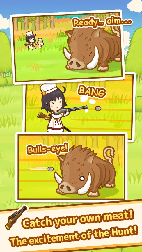 Hunt Cook: Catch and Serve [мод: много денег] Screenshot 3
