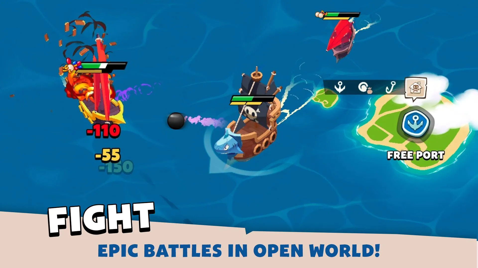 Pirate Evolution! v0.27.0 APK Мод (Много денег) Screenshot 1 Pirate Evolution! v0.27.0 APK Мод (Много денег) Screenshot 1