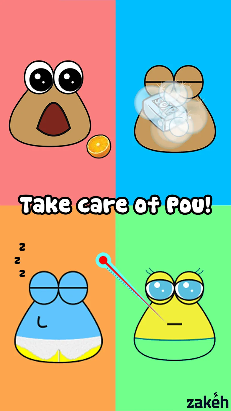 Pou v1.4.134 APK Мод (Много монет) Screenshot 1 Pou v1.4.134 APK Мод (Много монет) Screenshot 1