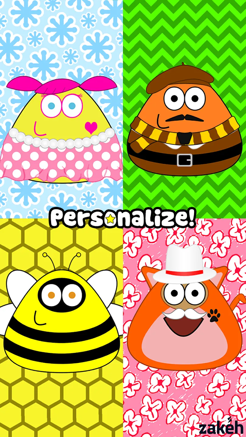 Pou v1.4.134 APK Мод (Много монет) Screenshot 3 Pou v1.4.134 APK Мод (Много монет) Screenshot 3