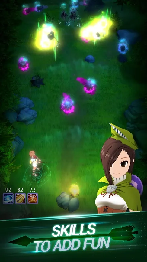 Night Archer [мод: режим бога] Screenshot 4